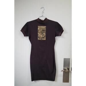 90's Junior Gaultier Hallucinant Graphic Dress